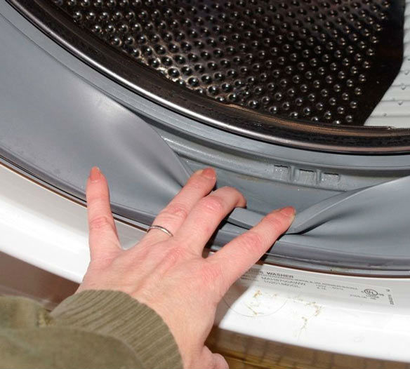 Пристрій блокування люка пральної машини Zanussi
